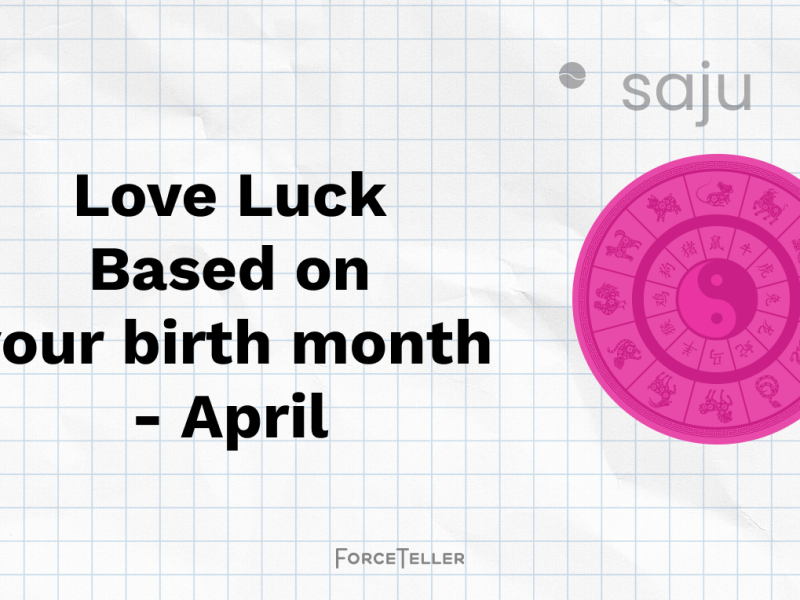 Love Luck Based on Your Birth Month, April