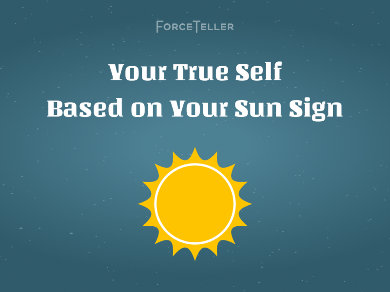 Your True Self Based on Sun Sign